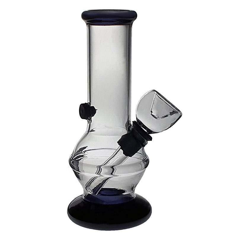 Compact glass bong