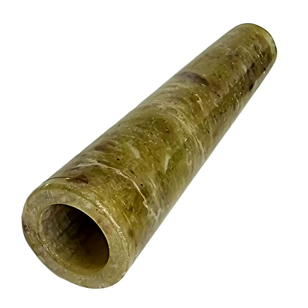 Marble stone pipe Chillum 10 cm