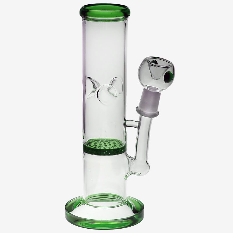 BG029: STRAIGHT TUBE GLASS BONG | Shop Online | puff.co.za