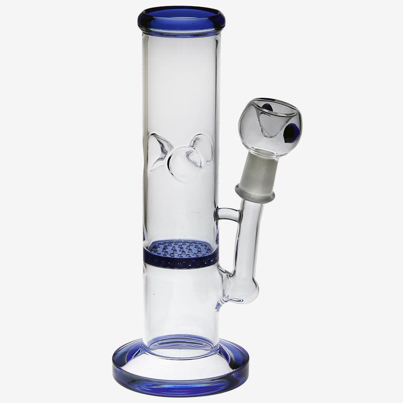 BG029: STRAIGHT TUBE GLASS BONG | Shop Online | puff.co.za
