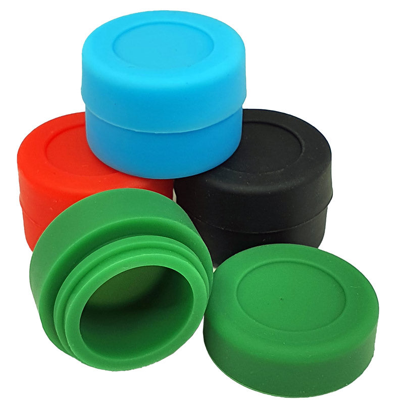 Silicone Jar 3ml Assorted Colors