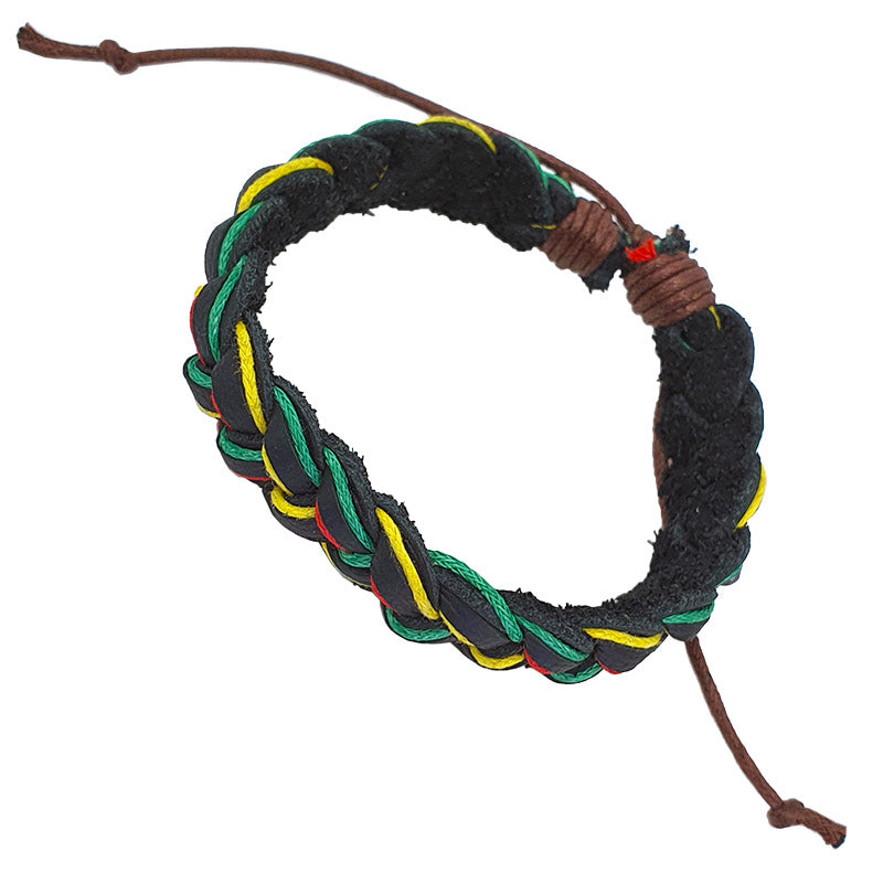 L - AJ011: LEATHER BRACELET | Shop Online | puff.co.za