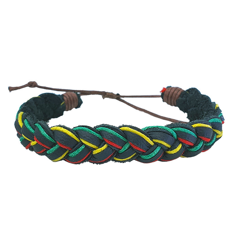 L - AJ011: LEATHER BRACELET | Shop Online | puff.co.za