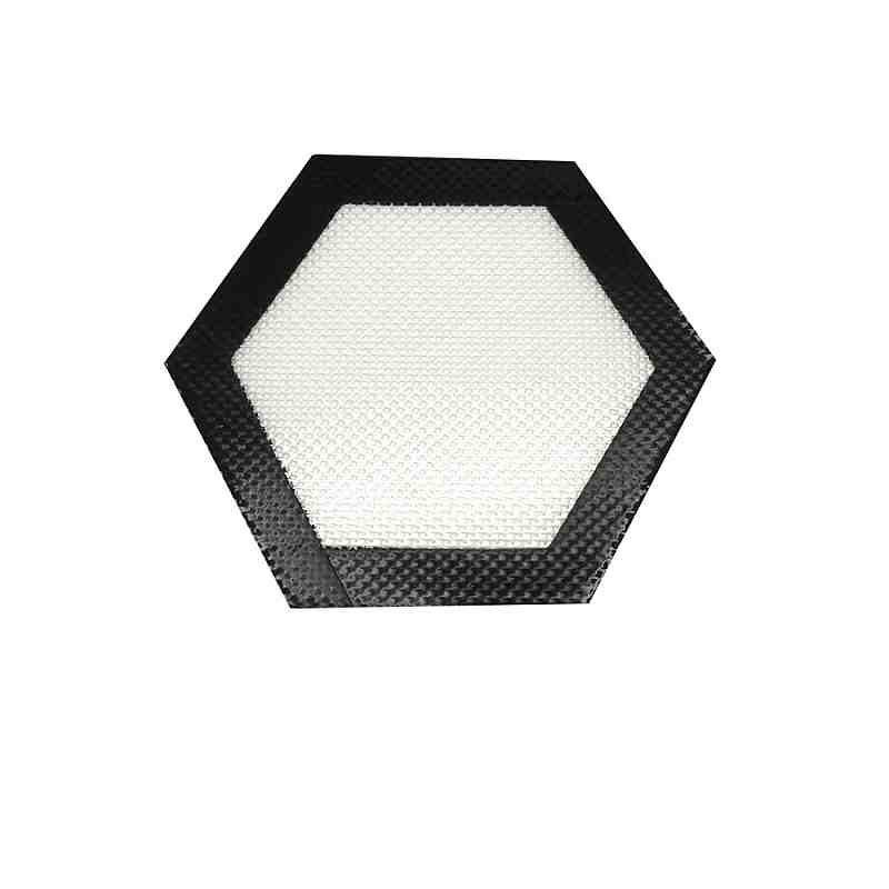 AP018 HEXGON SILICONE DAB MAT - Puff.co.za