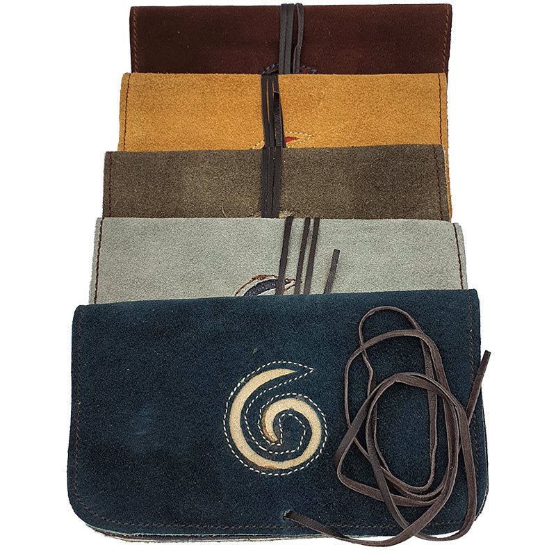 AS027:  TWIRL "Twaksak" Leather Pouches - Puff.co.za