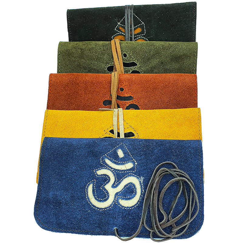 AS028: OHM  Leather "Twaksak" Pouches - Puff.co.za