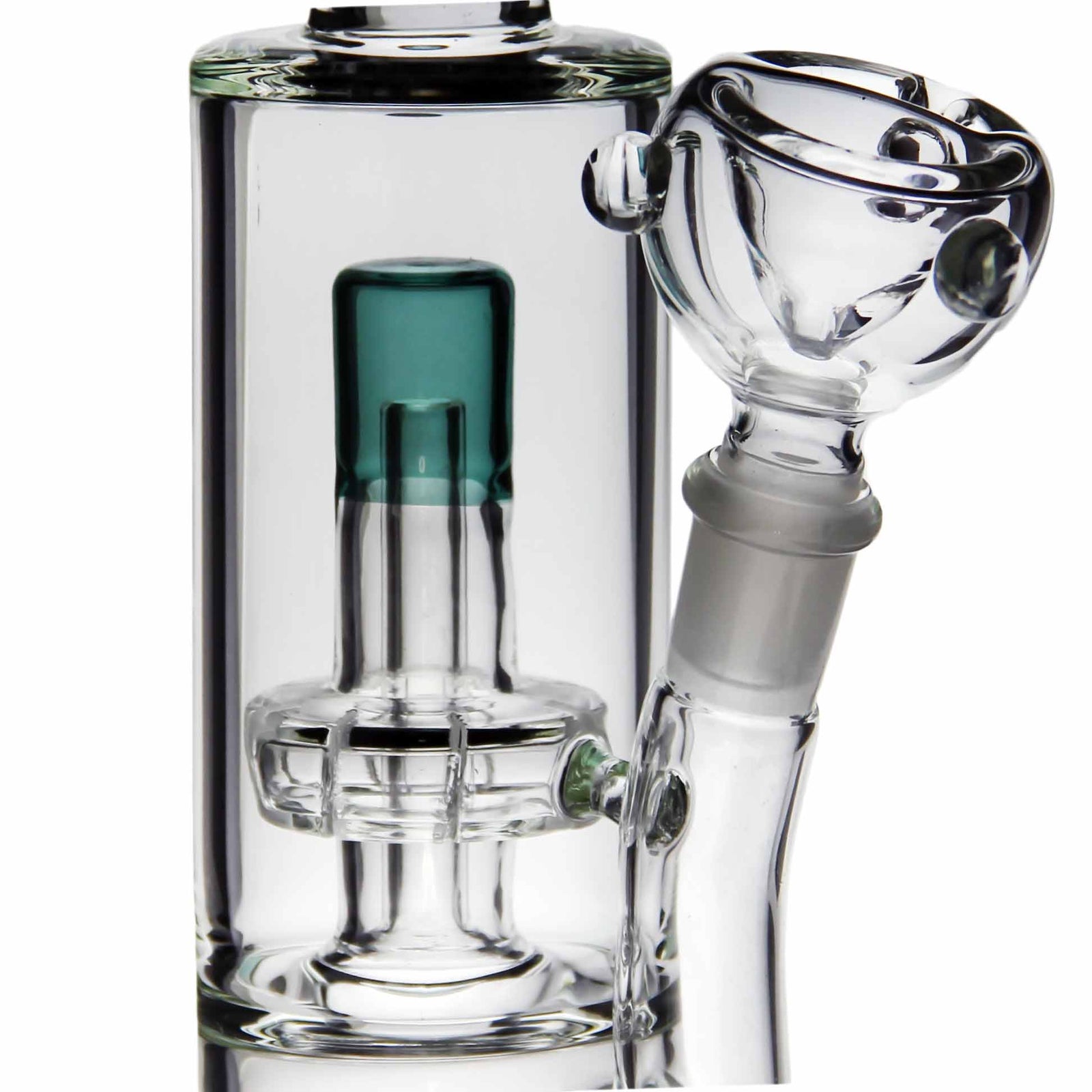 BG023: TWO CHAMBER GLASS BONG | Shop Online | puff.co.za