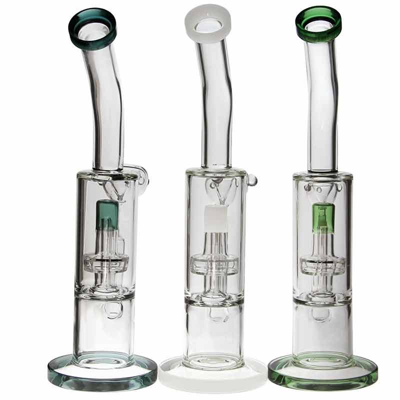 BG023: TWO CHAMBER GLASS BONG | Shop Online | puff.co.za