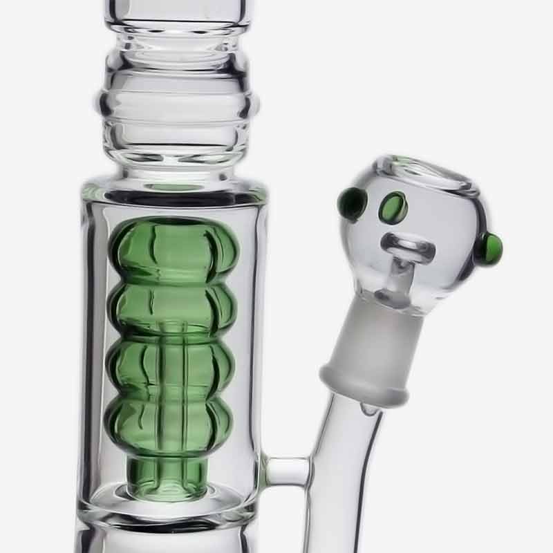 BG027: TWO CHAMBER GLASS BONG | Shop Online | puff.co.za