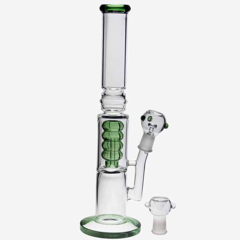BG027: TWO CHAMBER GLASS BONG | Shop Online | puff.co.za