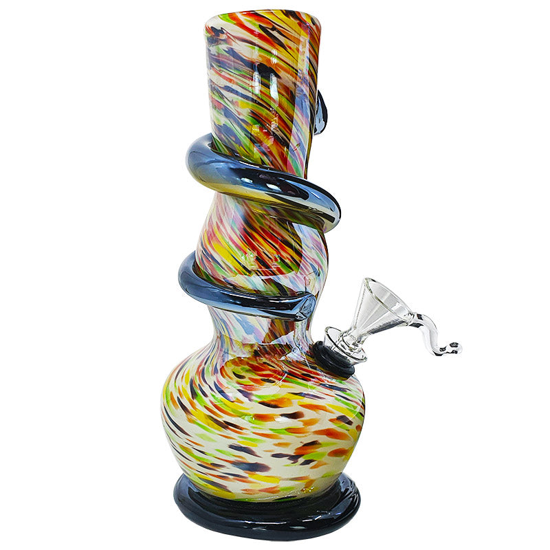 BG913 COLOUR GLASS BONG - Puff.co.za