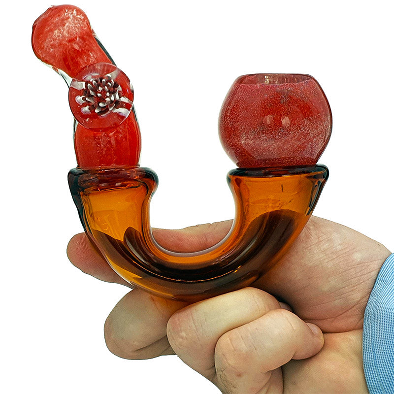 HI094: HONEY COMB SHERLOCK PIPE - Puff.co.za
