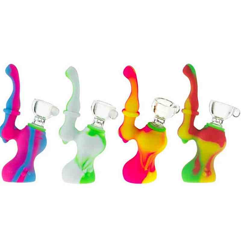 HS001 SILICONE BUBBLER - Puff.co.za