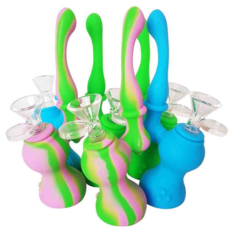 HS002 SILICONE BUBBLER - Puff.co.za