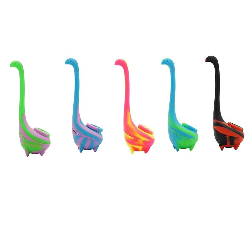 HS004 LOCK NESS MONSTER SILICONE BUBBLER - Puff.co.za