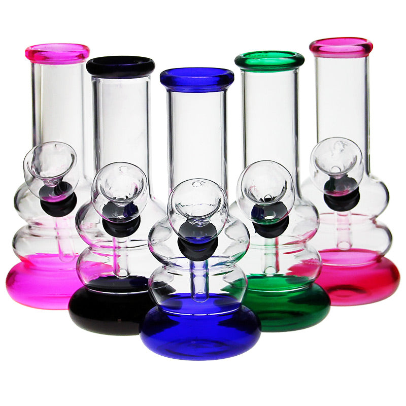 BG025: COMPACT GLASS BONG