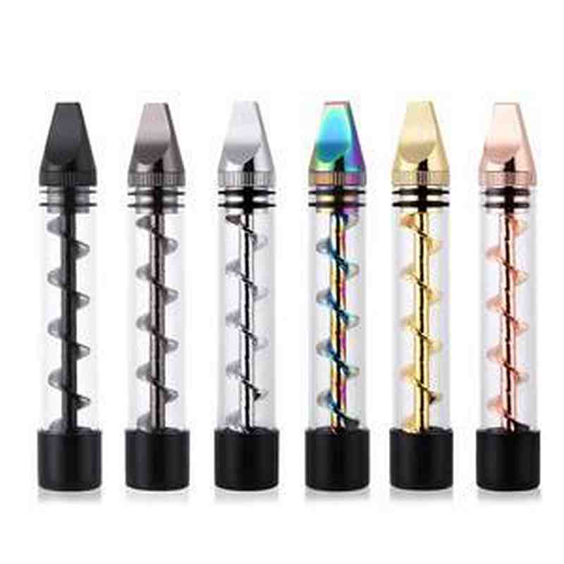 NA034: Mini Twisty Glass Blunt pipe - Puff.co.za