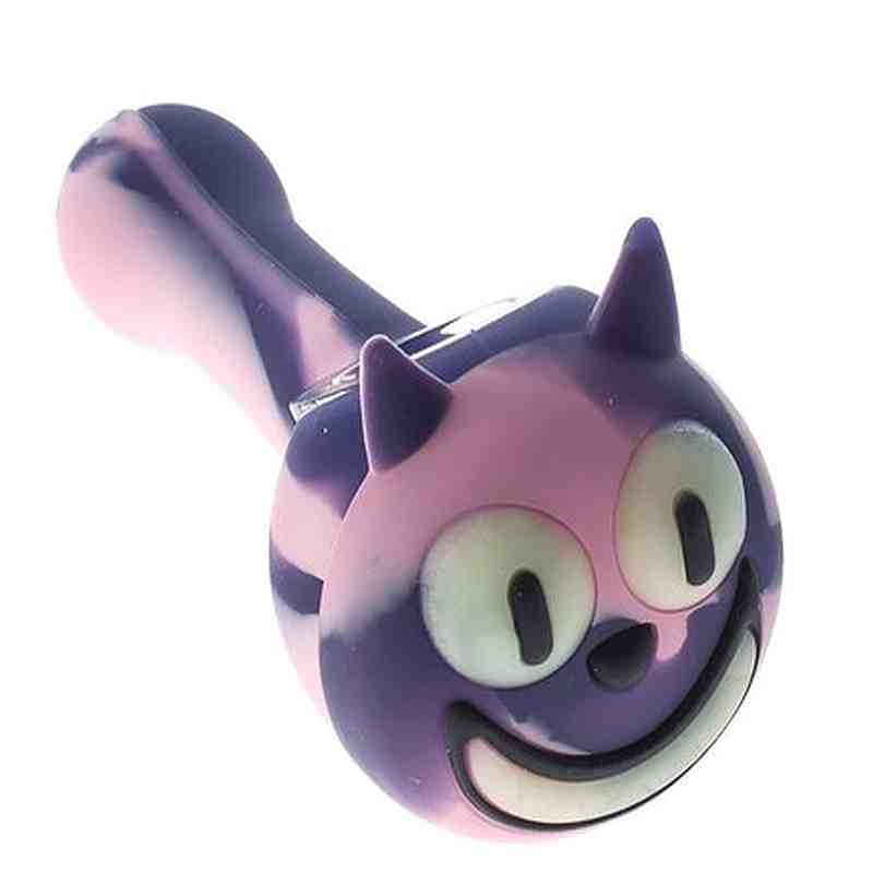 Cheshire Cat Silicone Hand Pipe - Puff.co.za