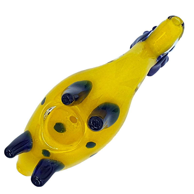 SA004: INSIDE COLOUR ANIMAL SPOON PIPE - Puff.co.za