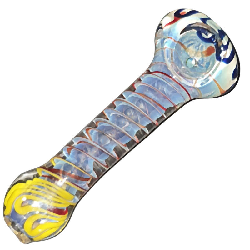 SI140 INSIDE COLOUR GLASS SPOON PIPE - Puff.co.za