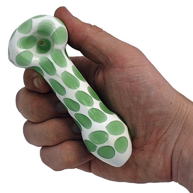 SI146 INSIDE COLOUR GLASS SPOON PIPE - Puff.co.za