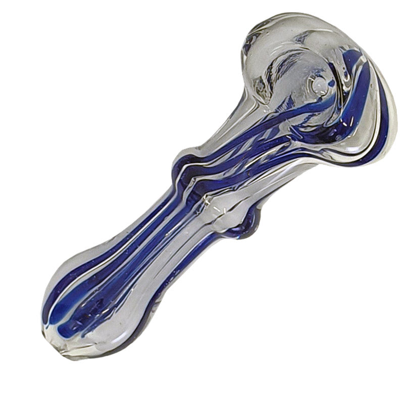 SI152 INSIDE COLOUR GLASS SPOON PIPE - Puff.co.za