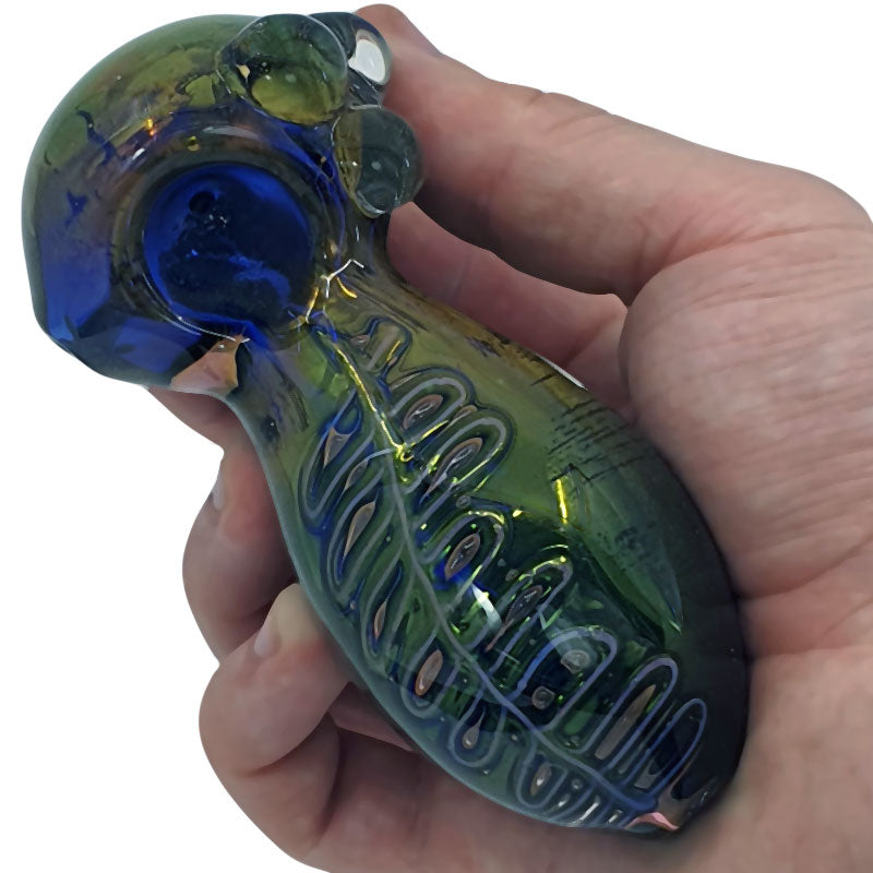 SI168 INSIDE COLOUR SPOON PIPE - Puff.co.za