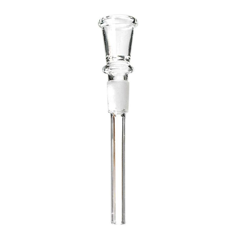 Glass bowl with 14mm male glass joint and downstem 8 - 10 mm