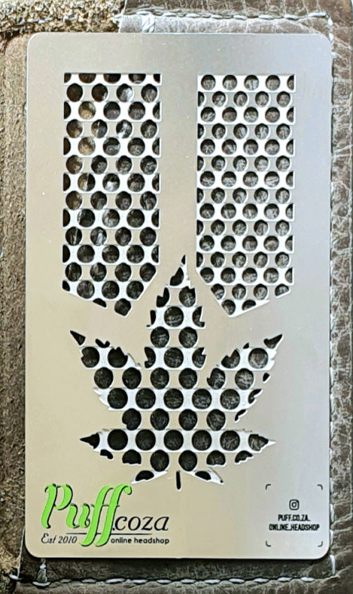 GM008: METAL CARD GRINDER - Puff.co.za