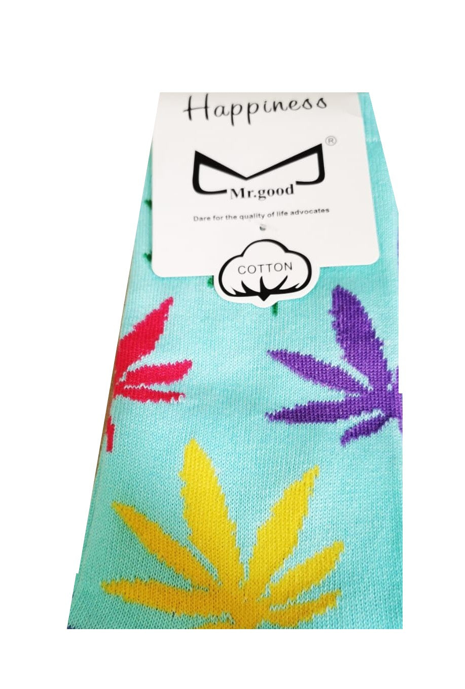 Happy leaf Socks | Shop Online | puff.co.za - aqua