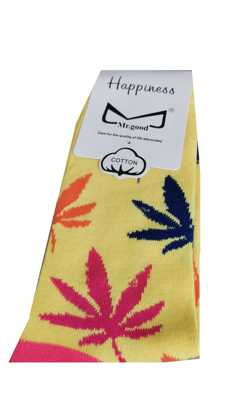 Happy leaf Socks | Shop Online | puff.co.za - yellow